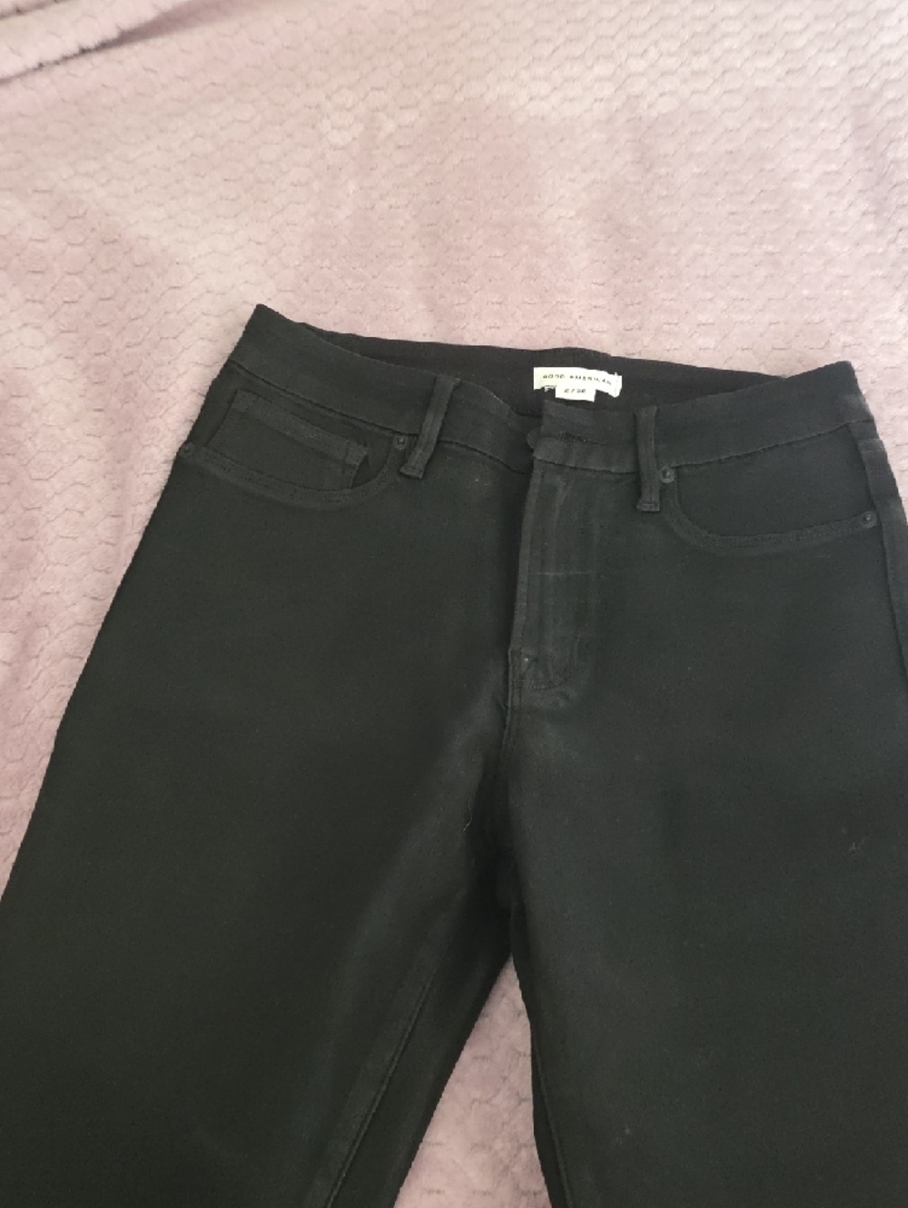 Good American Black Skinny Jeans - Picture 3 of 7